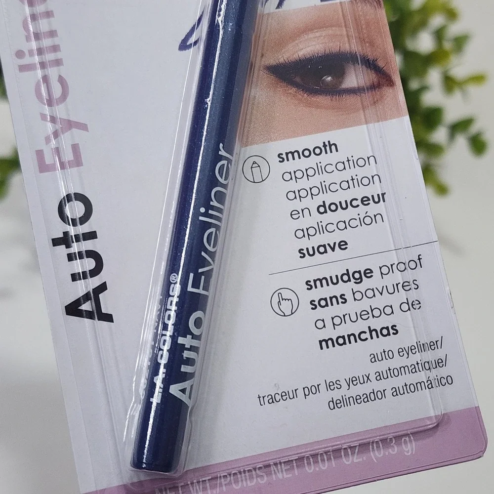 L.A. Colors Auto Eyeliner Navy Blue C62191 Smudge Proof Retractable ~ Brand New